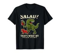 Salad? That's What My Food Eats T-Rex Funny Graphic T-Shirt
