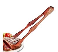 Salad Tongs For Serving - Wooden Salad Tongs - Anti-Slip Wood Salad Tongs - Long Handle Nonstick Cooking Tongs And Salad Tongs For BBQ, Salad Tossing