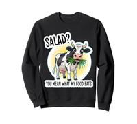 Salad? You Mean What My Food Eats Funny Carnivore Diet Joke Sweatshirt