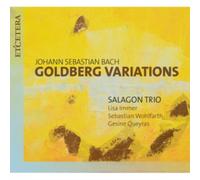 SALAGON TRIO - BACH GOLDBERG VARIATIONS - CD - 77 - C4z