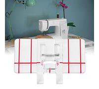 SALALIS 10 Pcs Durable Border Guide Foot Set for Sewing Machine, Essential Parallel Stitch Presser Foot Made of Lightweight Plastic