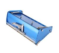 SALALIS 12" Drywall Flat Finishing Box Lightweight Wear Prevention Fast Accurate for Home Wall Painting Aluminium Alloy