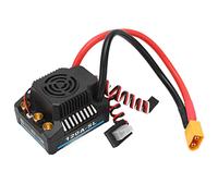 SALALIS 120A Brushless ESC Multiple Protection for 1:8 RC Car Truck Aluminum Alloy Black