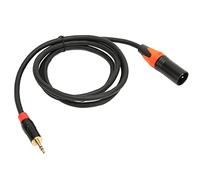 SALALIS 3.5mm to XLR Adapter Cable Flexible Design Sound Transfer for Musical Devices 4.9ft