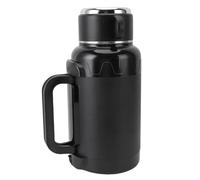 SALALIS 304 Stainless Steel Car Electric Kettle Anti Dry Burn LED Temperature Display Car Hot Water Heater for Tea Eggs Coffee on the Go