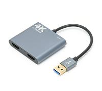 SALALIS 4K Video Card High-Speed USB 3.0 Game Card for Streaming and Recording on PC and Console Metal Design