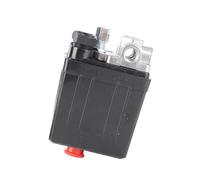 SALALIS Air Compressor Pressure Switch Control 90PSI-120PSI Heavy Duty 240V 16A 4 Port for Convenient Use and Long Lifespan, for Four Female Air Inlet Port