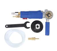 SALALIS Angle Grinder Pneumatic Air Tool High-Efficiency Die Grinder for Marble and Granite Polishing 1/4 Inch 90 Degree