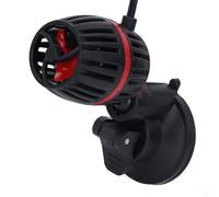 SALALIS Aquarium Wave Maker Pump Quiet Deep Water Circulation for Fish Tank 4 Gears Variable Frequency Submersible 5x9cm Black Circular Cover (Black)