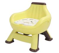 SALALIS Baby Chair with Sound Stable Legs and Soft Cushion for Comfort and Safety in Toddler Playrooms (Yellow)