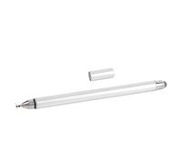SALALIS Calendar Stylus Pen Dual Tip High Sensitivity for Digital Calendar with Mesh Fabric for Precise Touch Points (Silver)