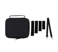 SALALIS Camera Case Lightweight DSLR Bag with Adjustable Dividers for Rebel T7/R6/R5 Mark II and Cameras Black 9.06x7.87x4.33in