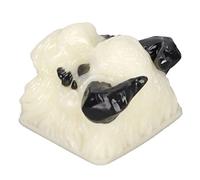SALALIS Custom Resin Keycaps Bull Head Artisan Keycap (Fit for W11084453) | resistant, easy to install, hand engraved design, vibrant colors, suitable for all mechanical keyboards