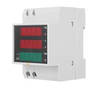 SALALIS D52-2047 Multi-Function Digital Voltage Current Power Factor Meter for Electrical Monitoring 0.31" LED Display