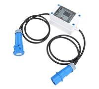 SALALIS Digital Electricity Meter with Connector, Compact Energy