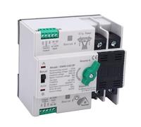SALALIS Double Power Automatic Transfer Switch Premium Materials Millisecond Switching for Factories Shopping Malls PC 1 X Double Power Automatic Transfer Switch 1 X User Manual