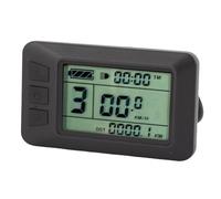 SALALIS Electric Bike LCD Display Meter Ergonomic Control Panel with 5 Pin Waterproofing Connector for Enhanced User Experience Lightweight ABS Material