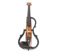 SALALIS Electric Violin Dark Colored Carbon Fiber Full Size with Mute