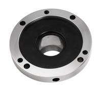 SALALIS ER50 Collet Chuck 130mm Stainless Steel Sturdy Flange Lathe Chuck for Milling Machines, for Lathe Machining Centers with Low Force