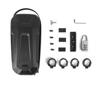 SALALIS EVA Hard Scooter Bag Large Capacity Reflective Design Adjustable for Electric Scooter and Bike Outdoor Activities (4.5L)
