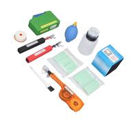 SALALIS Fiber Optic Cleaning Kit Efficient Long Lasting for Professional Cleaners 12 Pcs for SC FC ST LC MU MPO MTP Optical Fiber Connector Cleaner
