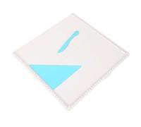 SALALIS Folding Scoring Board Convenient Grooved Design for Paper Crafting Enthusiasts with Triangular Tool 320x320mm for Envelope Making and Photo Crafts, ABS Engineering Plastic Material