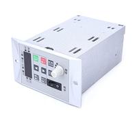 SALALIS Frequency Converter Mini Motor Governor Efficient Energy-Saving Device for Mixers and Pumps Aluminum 200W