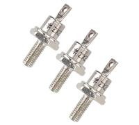 SALALIS Generator Iron Rectifier Diode Spiral Hardness Replacement Kit for ZX25 12, 25A Current, 3PCS for Easy Install, Common Accessory for Generators, Applicable for Generator Accessories