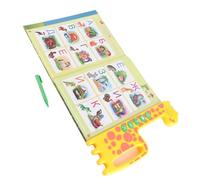 SALALIS Learning Sound Book Electronic Interactive Multi-function Learning Machine for Children Sound Book Tablet, Numbers Animal Recognition Singing, for Daycare Kindergarten, ABS Material