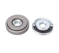 SALALIS M14 Angle Grinder Flange Nut Arrow Storage Case Locking Kit for Easy Attachment Changes, 2 Units, Heavy Duty Carbon Steel
