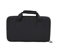 SALALIS MIDI Keyboard Case Shockproof High Density Foam Protection for MPK Mini MK3 MPK Mini Play MK3, Black EVA Carrying Case for 25 Key Keyboard Bag, Semi- USB MIDI Cover for Musicians