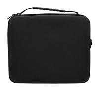 SALALIS MINI Waterproof Drone Storage Bag with Double Zipper Opening for Drone Accessories, Easy to Carry, Fits Different Kinds of Equipment, Nylon Material, Black