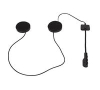 SALALIS Motorcycle Helmet Headset with BT5.0 Technology Handsfree Sound Quality for Bikers Lightweight Design in ABS Material 1 Pair