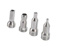 SALALIS Optical Fiber End Face Detector Efficient Cleaning Kit for Network Performance Enhancement for Technicians on the Go Stainless Steel SC FC ST LC Male SC LC Female Tip Set