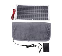 SALALIS Outdoor Solar Pet Warmer with Complete Accessories for Pets, Solar Heated Mat Ideal for Cold Nights, Panel and Heating Pad Included