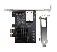 SALALIS PCIe X1 10Gb Gigabit Network Card with Low Latency for Workstations and NAS Systems