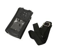 SALALIS PU Leather Walkie Case with Lanyard for UV 9R, Convenient and Protective Design for Security Personnel