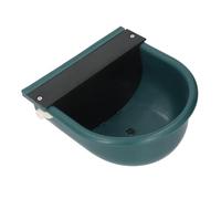 SALALIS SALALIS Livestock Water Bowl Sturdy Large Capacity for Cows Sheep Horse Draining Hole ABS Material for Farm Yard (Dark Blue) (Dark Blue) (Green)