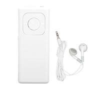 SALALIS Small MP3 Player Lightweight Lossless Music Player with 180mAh Battery for Work and Travel 64GB Expandable (White)