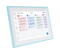 SALALIS Smart Digital Calendar Interactive Chore Chart 10.1 Inch Touch Screen WiFi Electronic Photo Frame for Home Blue