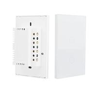 SALALIS Smart Switch Wifi Remote Control Device Mini Touch Switch for Home Automation ABS White 120 X 76 X 35mm