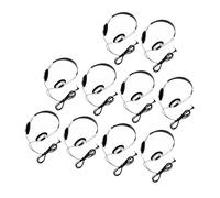 SALALIS Student Wired Over Ear Headphones, Durable ABS Material, Ideal for Classroom Use, Set of 10 for Kids, 3.5mm Connection