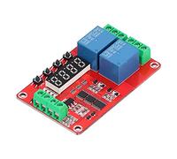 SALALIS Time Delay Relay Module, Multi-Functional 2-Channel Timer for Automation Projects, 5V/12V/24V, 1 X Power Control Module (12V)