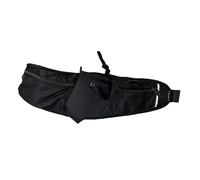 SALALIS Unisex Adjustable Waist Pack with Water Bottle Holder Spacious Fanny Pack for Hiking Running Durable Nylon 20.47x5.91x3.94in (Black Color Does Not Include Kettle)