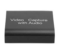 SALALIS Video Card, High-Resolution Video Game Grabber for Streaming and Recording, 1080P, Suitable for Gaming and Teaching, Aluminium Alloy, 1 Unit