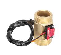 SALALIS Water Sensor High-Performance Brass Meter for Swimming Pool Pipe 1.3in Control and Measurement