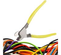 SALALIS Wire Cutter Durable Cable Pliers for Fast Cutting PE, IV Cables, Communication Cables Chrome Vanadium Steel 8.27in Electric Wire Cutting Tool