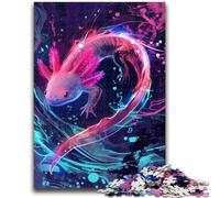 Salamander Color 1000 Piece Jigsaw Puzzles for Adults & Teens,Challenging To Complete But Fun And Humorous Educational Game for Birthday (50x75cm)