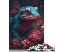 Salamander Imaginative Puzzle Stress Reliever 100% Recycled Cardboard Jigsaw Puzzle for Adult Children Unique Gift 1000pcs (75x50cm)