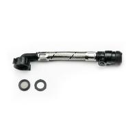 Salamander Pumps - Angled Anti Vibration Coupler - ACCC15MMA02 - IV 15mm Hose to 15mm Push Fit Plastic Nut - Noise Reducer - Hose Attachments